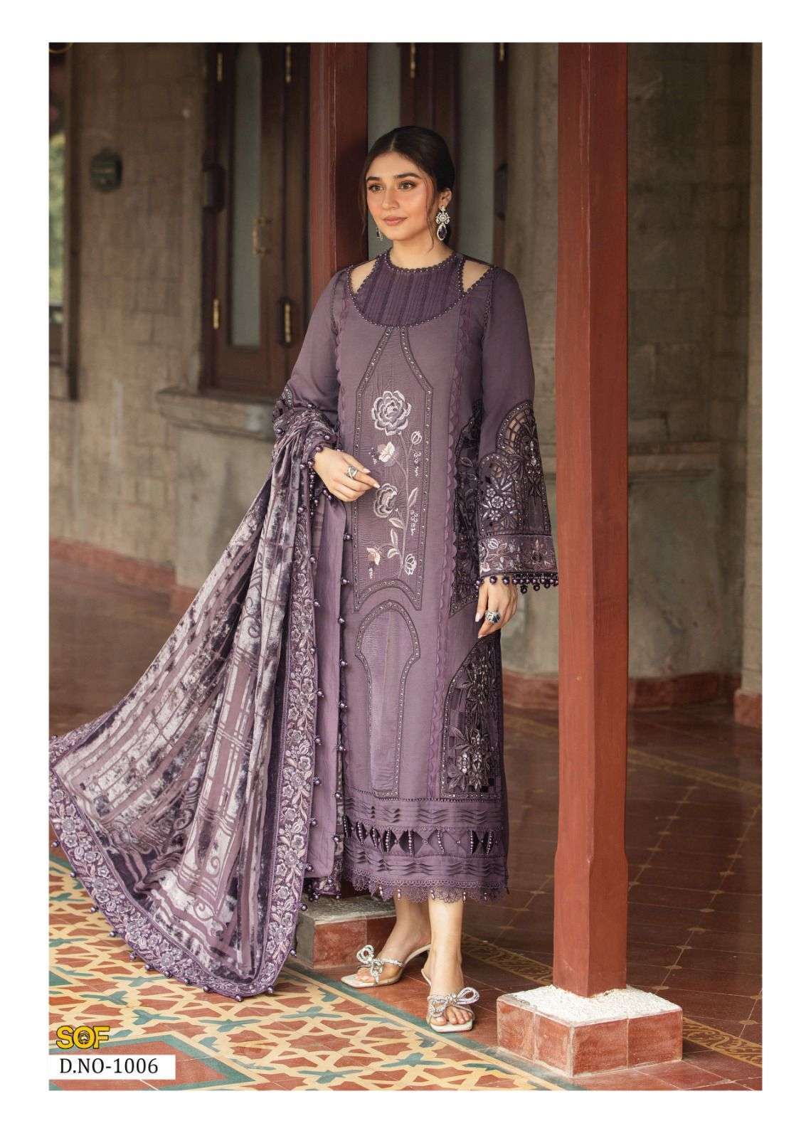 Shree Om Fab Asim Jofa Cotton Dress Material 6 pcs Catalogue