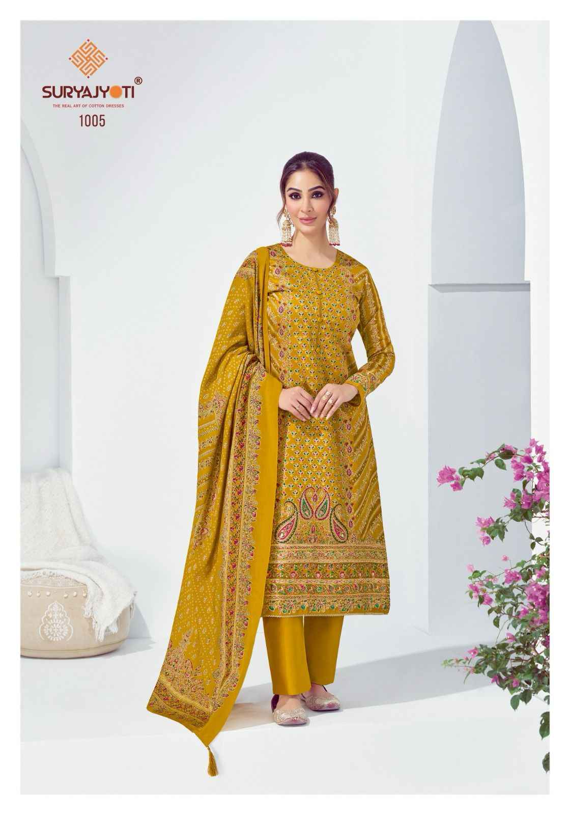Suryajyoti Kena Vol 1 Jam Satin Dress Material 8 pcs Catalogue