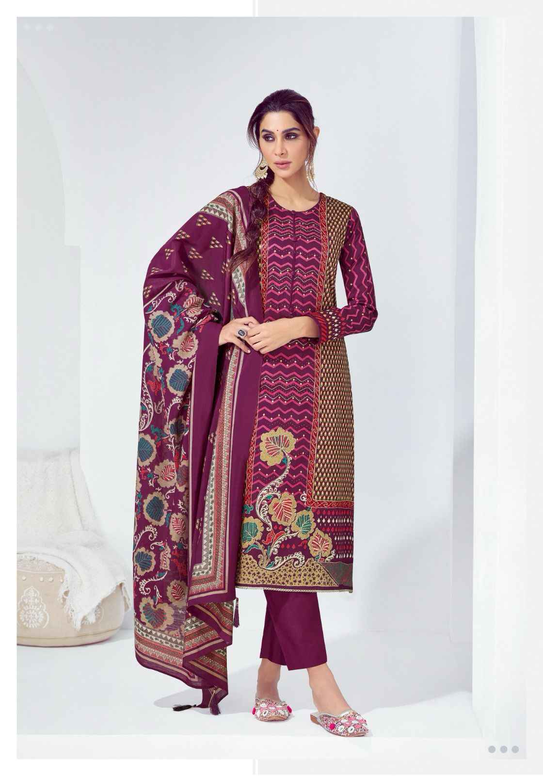 Suryajyoti Kena Vol 1 Jam Satin Dress Material 8 pcs Catalogue