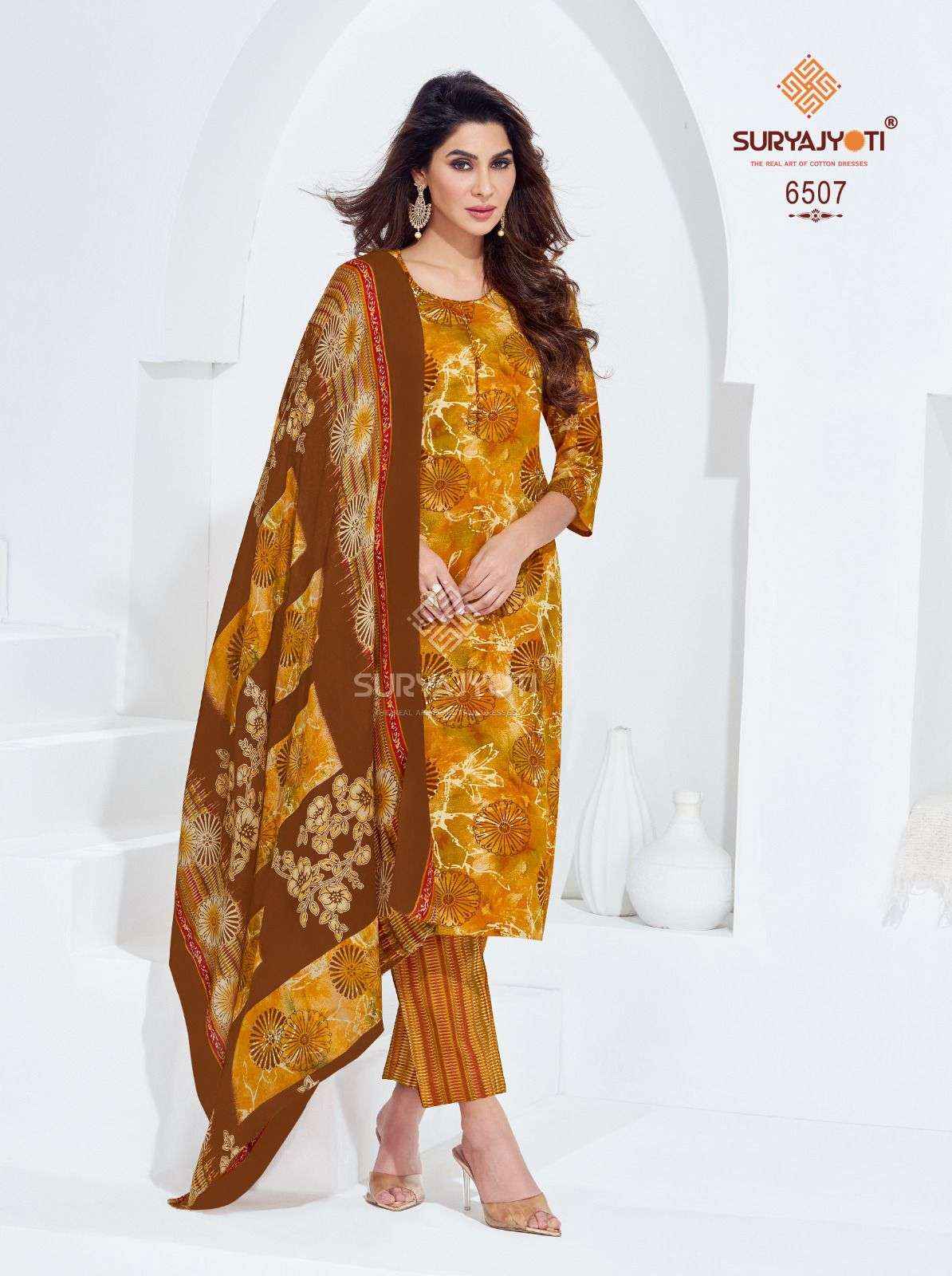 Suryajyoti Trendy Cotton Vol 65 Cotton Dress Material 20 pcs Catalogue