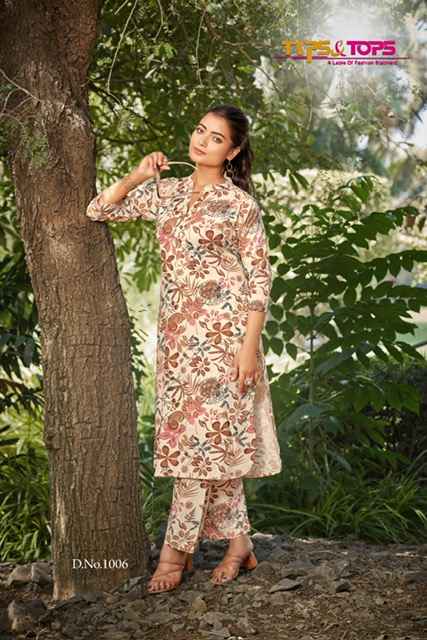 Tips & Tops Cindrella Vol 3 Rayon Co-ord Set 6 pcs Catalogue