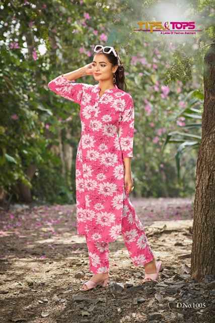 Tips & Tops Cindrella Vol 3 Rayon Co-ord Set 6 pcs Catalogue