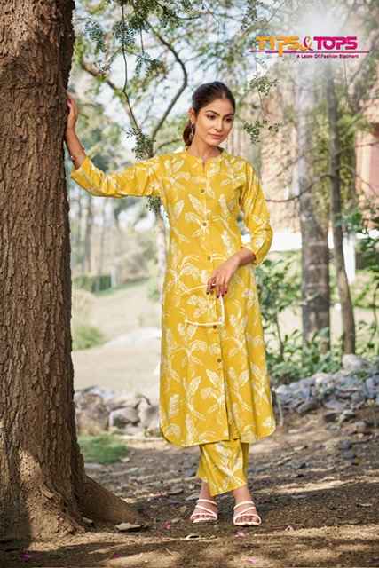 Tips & Tops Cindrella Vol 3 Rayon Co-ord Set 6 pcs Catalogue