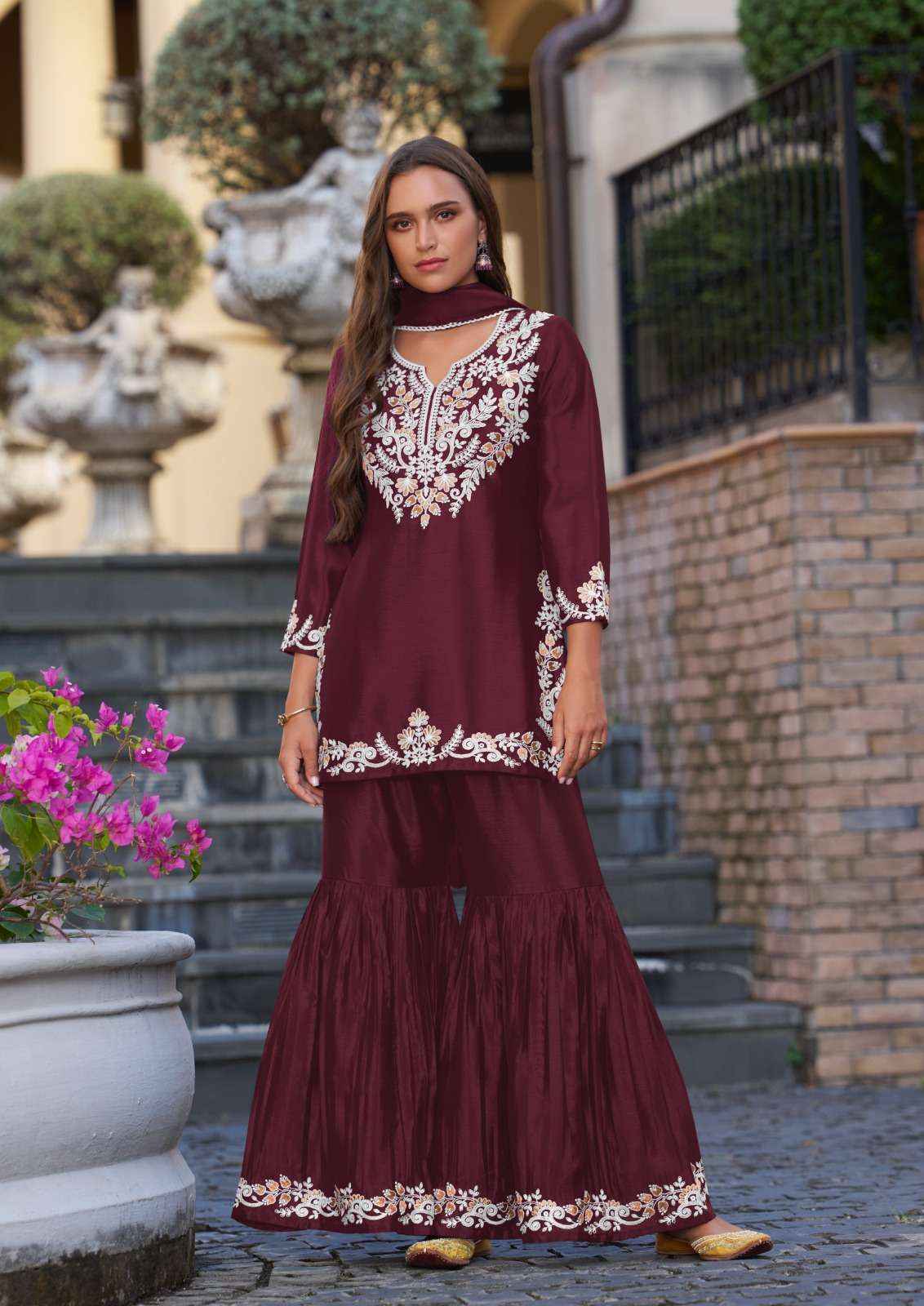 Vamika Anamika Vol 1 Readymade Chinone Dress 5 pcs Catalogue