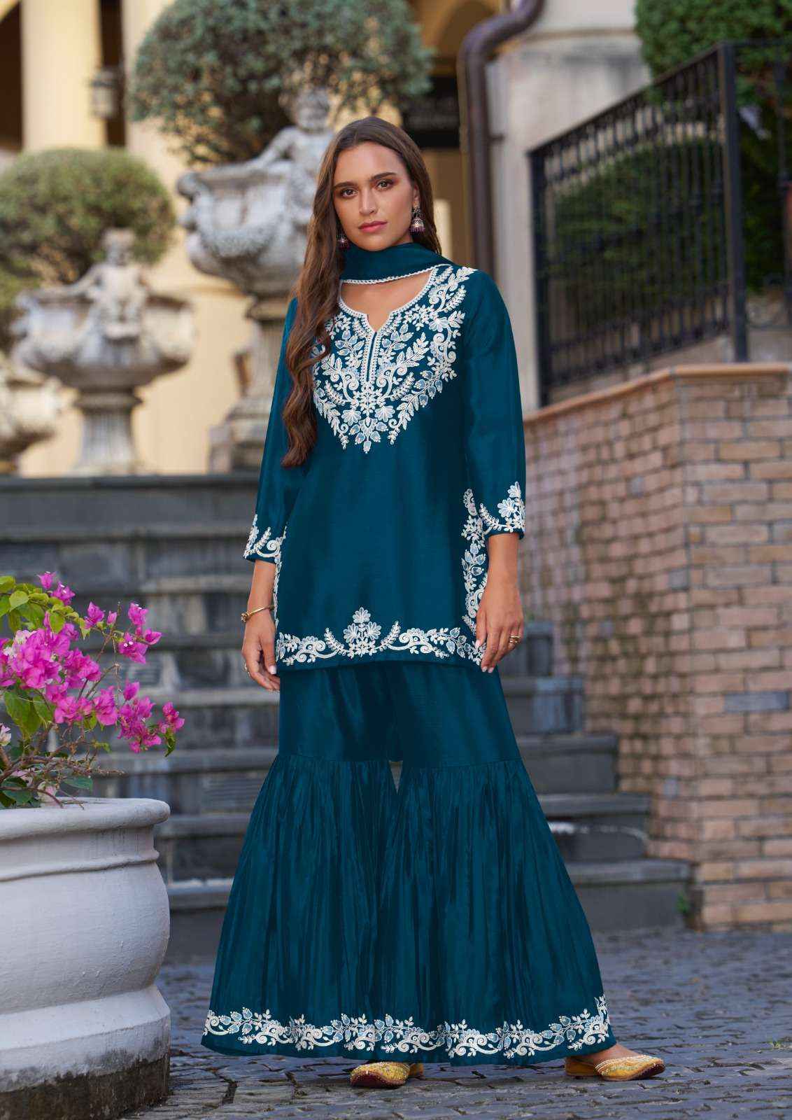 Vamika Anamika Vol 1 Readymade Chinone Dress 5 pcs Catalogue