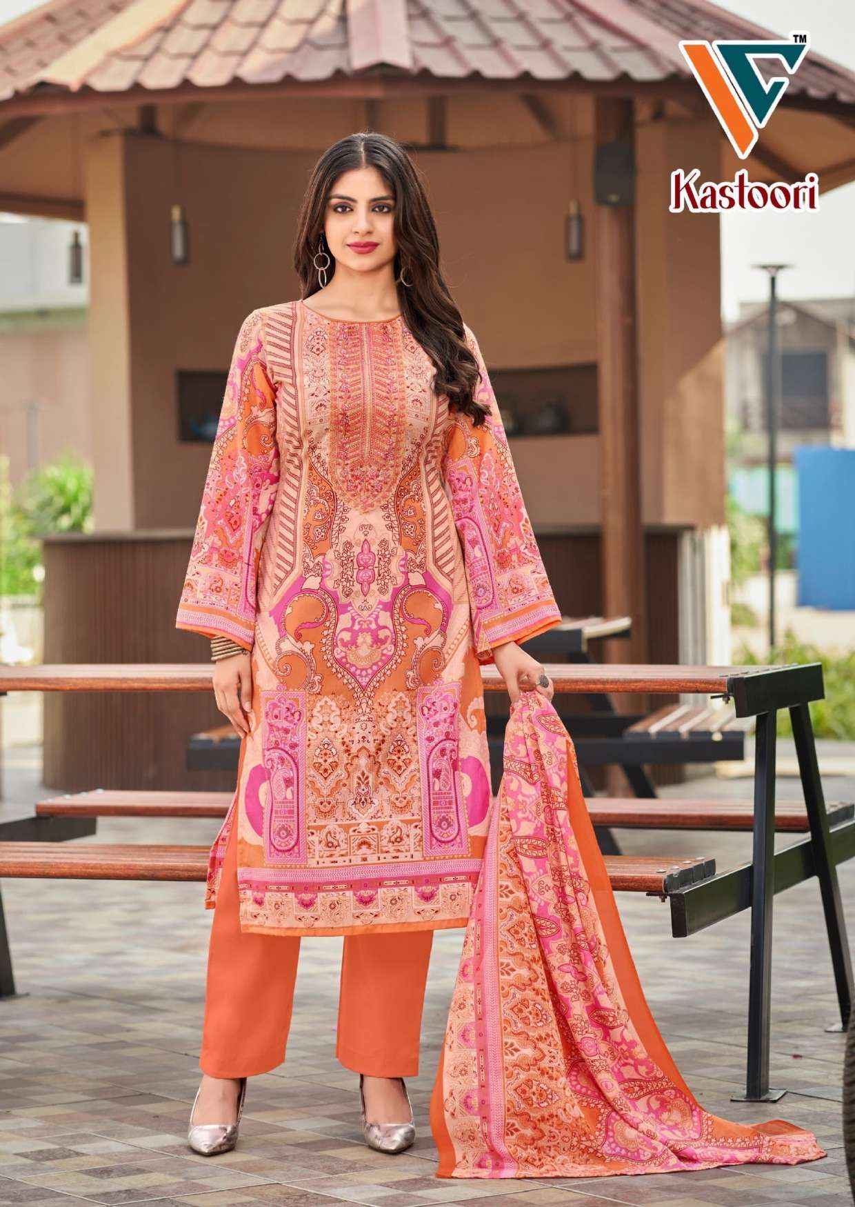 Vandana Creation Kastoori‎‎ Vol 1 Cotton Dress Material 8 pcs Catalogue
