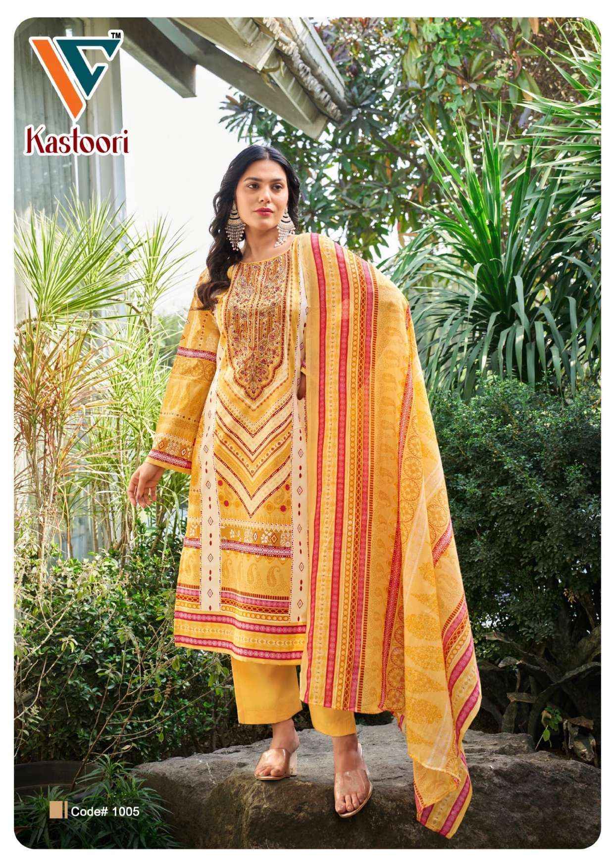 Vandana Creation Kastoori‎‎ Vol 1 Cotton Dress Material 8 pcs Catalogue