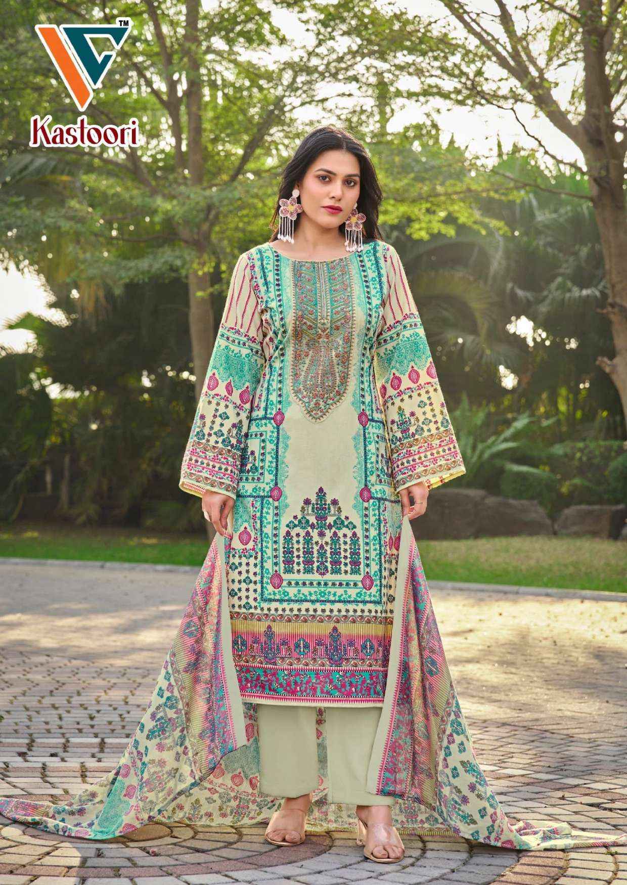 Vandana Creation Kastoori‎‎ Vol 1 Cotton Dress Material 8 pcs Catalogue