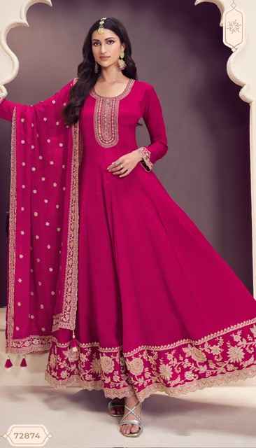 Vinay Fashion Kuleesh Blaze Chinon Dress Material 5 pcs Catalogue