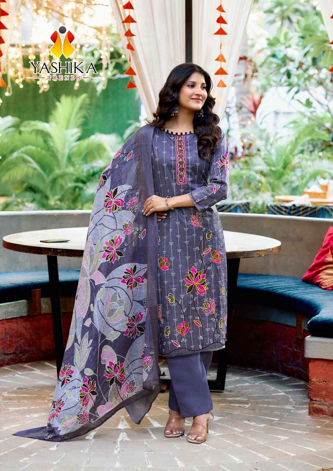 Yashika Trends Dua Vol 4 Cotton Dress Material 8 pcs Catalogue