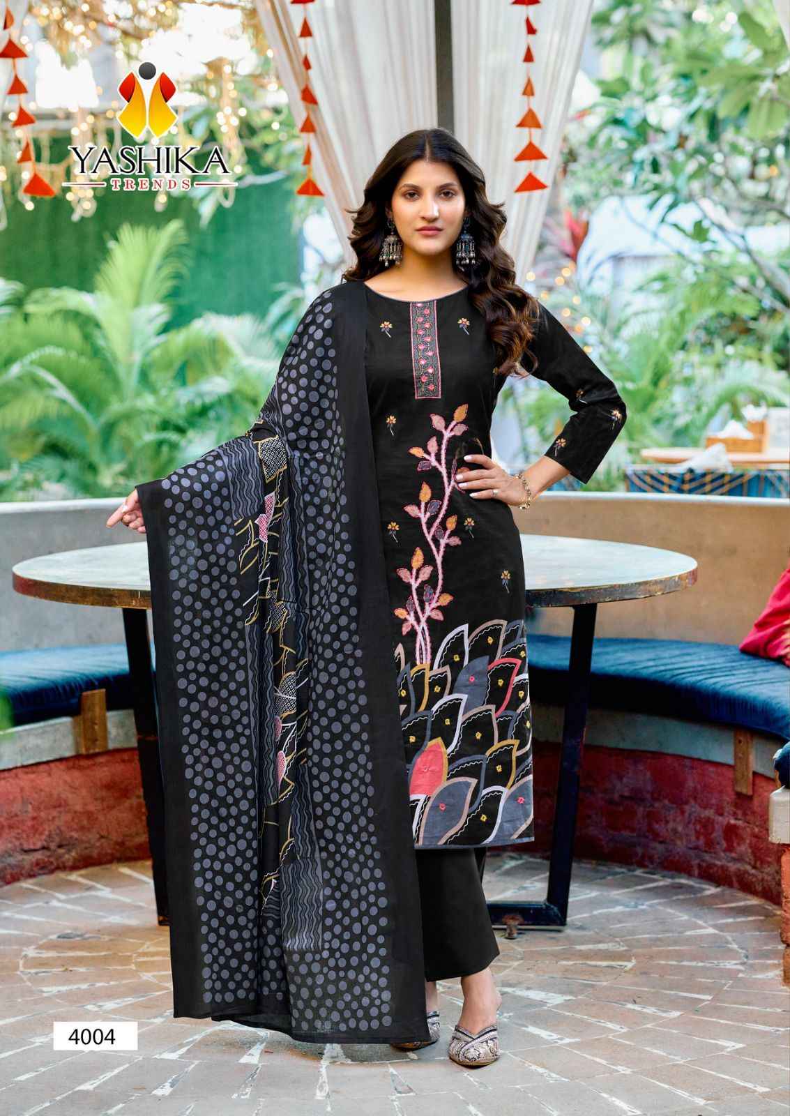 Yashika Trends Dua Vol 4 Cotton Dress Material 8 pcs Catalogue