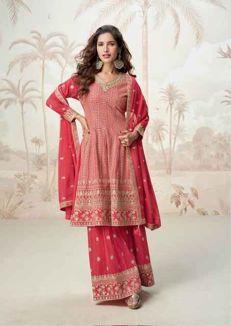 Aashirwad Creation Jasmine Readymade Georgette Dress 3 pcs Catalogue
