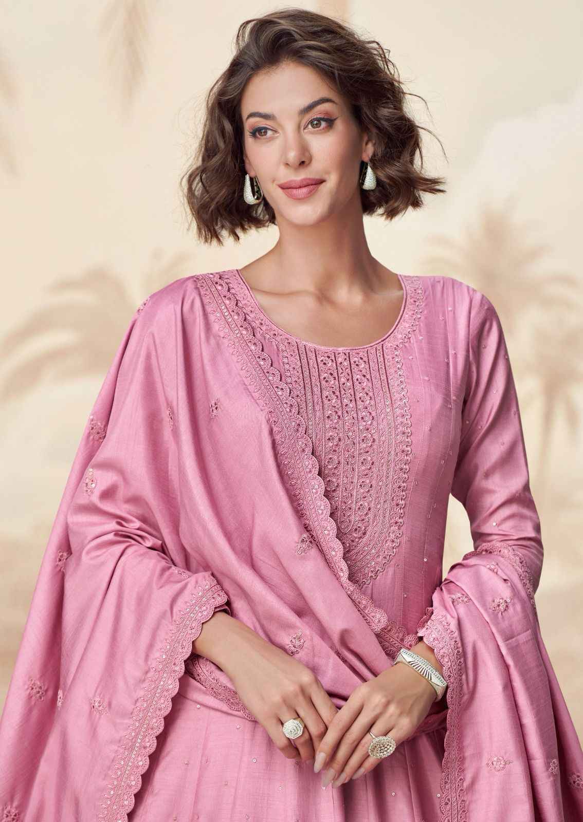 Aashirwad Creation Raagini Readymade Silk Dress (5 pcs Catalogue)