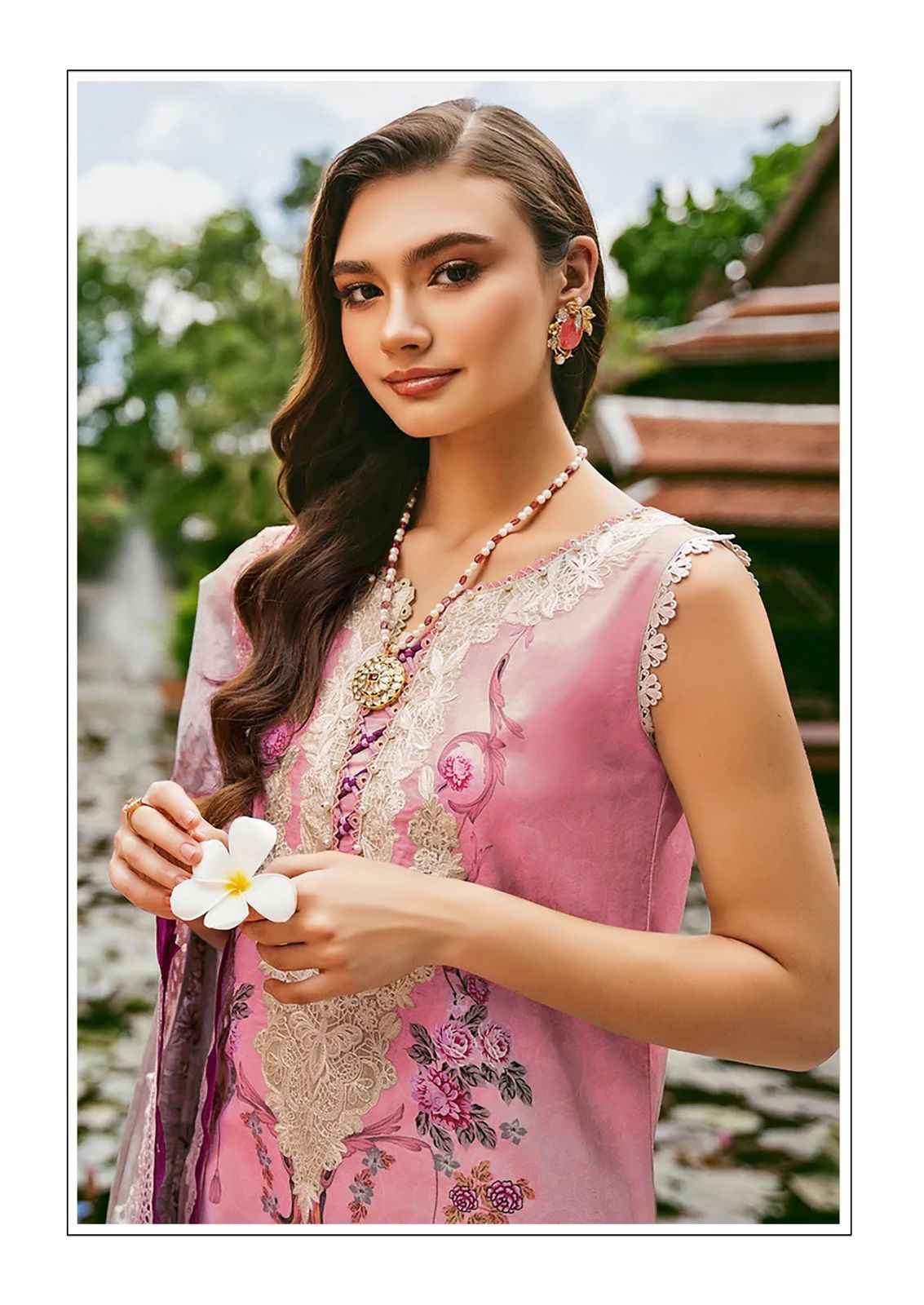 Al Karam Needle Wonder Lawn Cotton Dress Material 6 pcs Catalogue