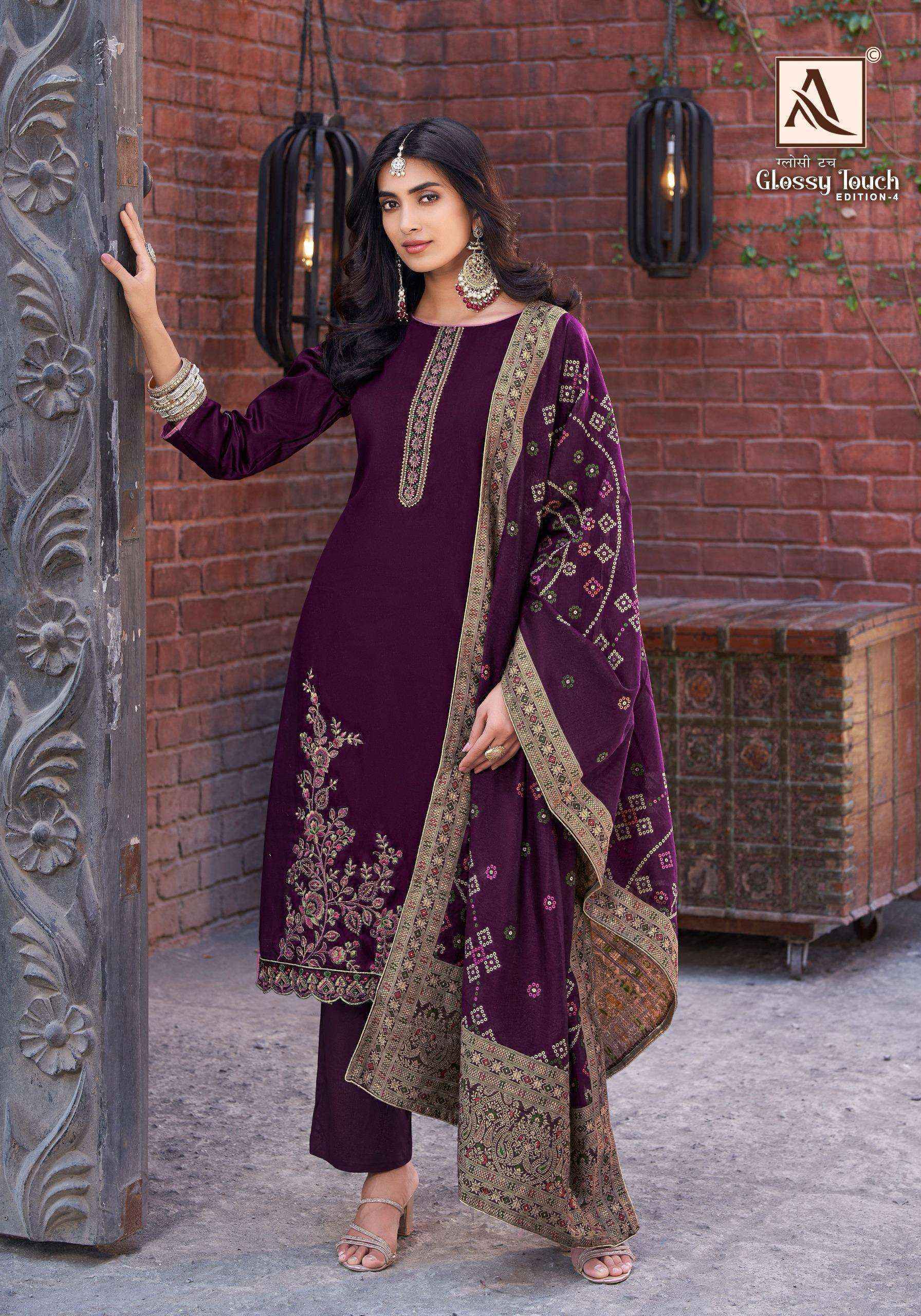 Alok Glossy Touch Edition-4 Jam Cotton Dress Material (6 pcs Catalogue)