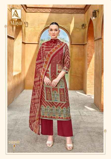 Alok Maya Viscouse Rayon Dress Material (6 pcs Catalogue)