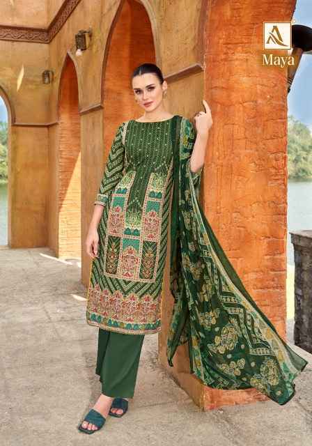 Alok Maya Viscouse Rayon Dress Material (6 pcs Catalogue)