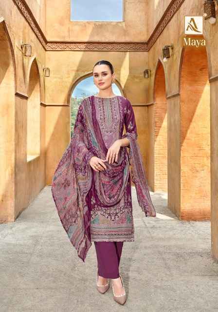 Alok Maya Viscouse Rayon Dress Material (6 pcs Catalogue)