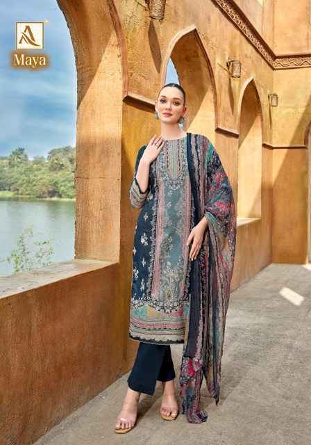 Alok Maya Viscouse Rayon Dress Material (6 pcs Catalogue)