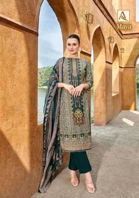 Alok Maya Viscouse Rayon Dress Material (6 pcs Catalogue)