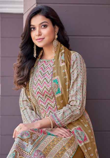 Alok Surmai Zam Dress Material (6 pcs Catalogue)