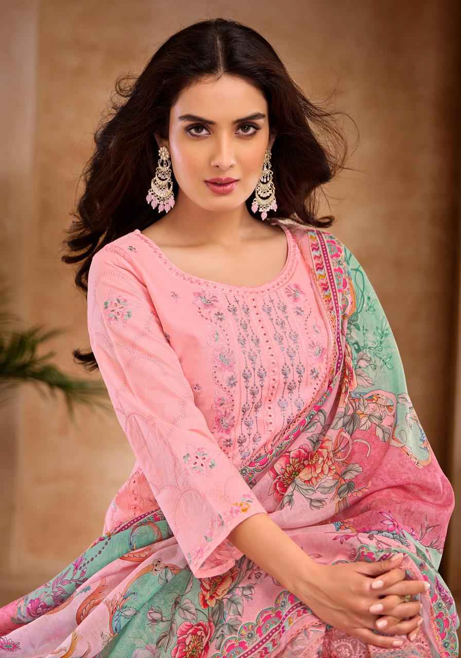 Alok Tabeer Edition-17 Cambric Lawn Dress Material (8 pcs Catalogue)