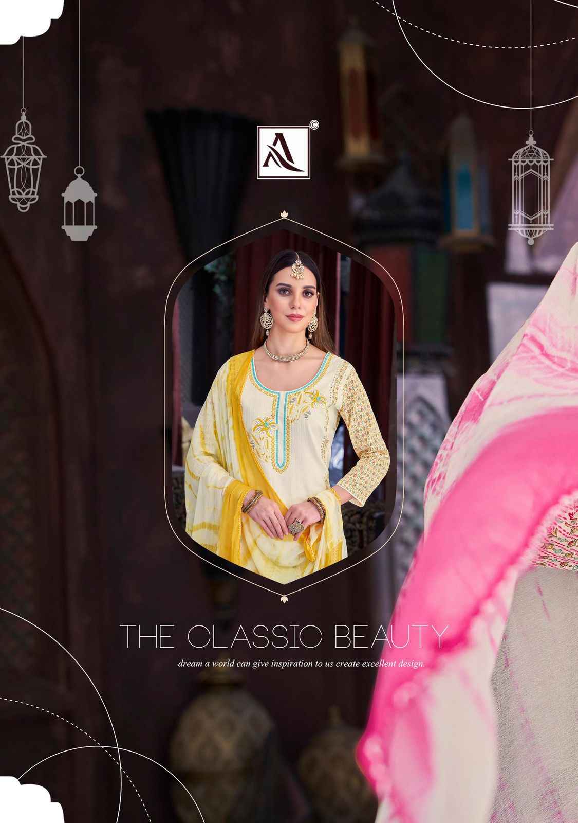 Alok Yasmin Jam Cotton Dress Material 4 pcs Catalogue