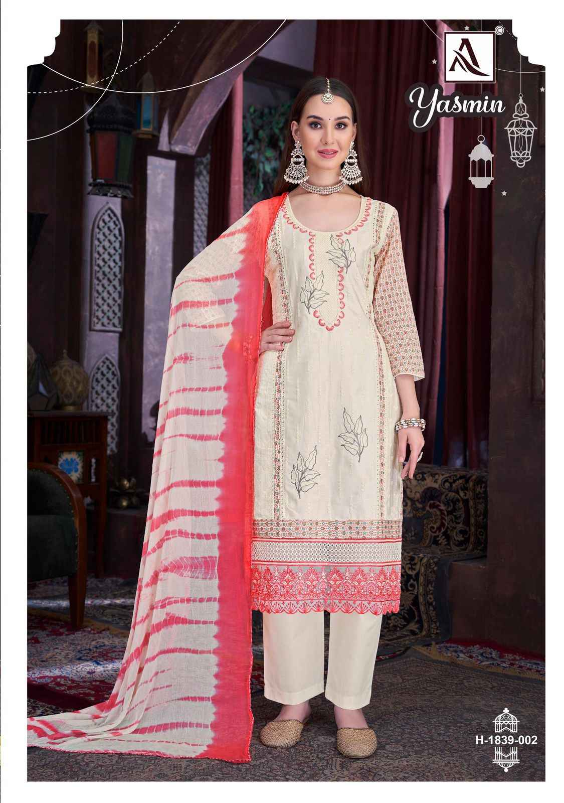 Alok Yasmin Jam Cotton Dress Material 4 pcs Catalogue