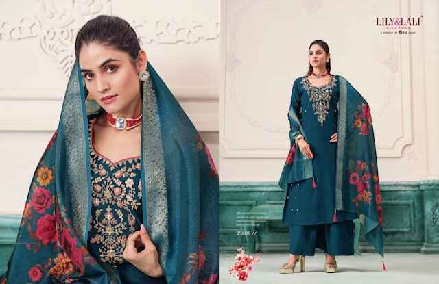 Anju Fabrics Golden Meadows Vol-4 Musline Readymade Suit (6 pcs Catalogue)
