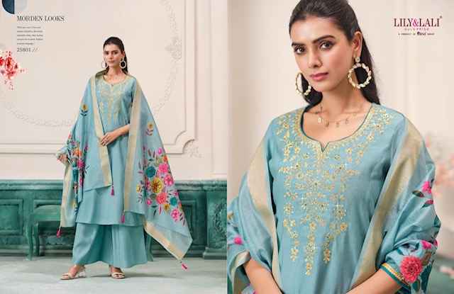 Anju Fabrics Golden Meadows Vol-4 Musline Readymade Suit (6 pcs Catalogue)