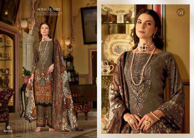 Belliza Dilshad Vol-4 Viscose Rayon Dress Material (8 pcs Catalogue)