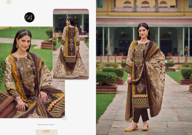 Belliza Gazal Crepe Dress Material (8 pcs Catalogue)