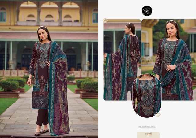 Belliza Gazal Crepe Dress Material (8 pcs Catalogue)