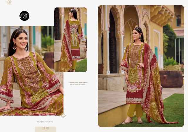 Belliza Gazal Crepe Dress Material (8 pcs Catalogue)