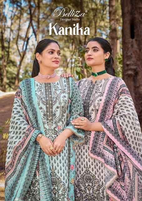 Belliza Kanika Viscouse Musline Dress Material (3 pcs Catalogue)