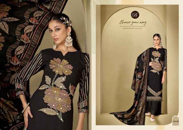 Belliza Manzil Viscouse Rayon Dress Material (6 pcs Catalogue)