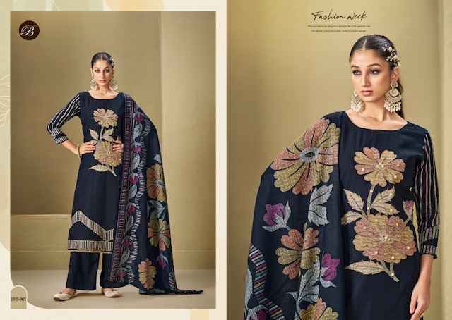 Belliza Manzil Viscouse Rayon Dress Material (6 pcs Catalogue)