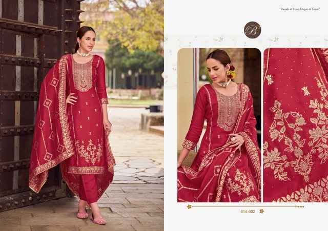 Belliza Pankhuri Viscouse Dress Material (6 pcs Catalogue)