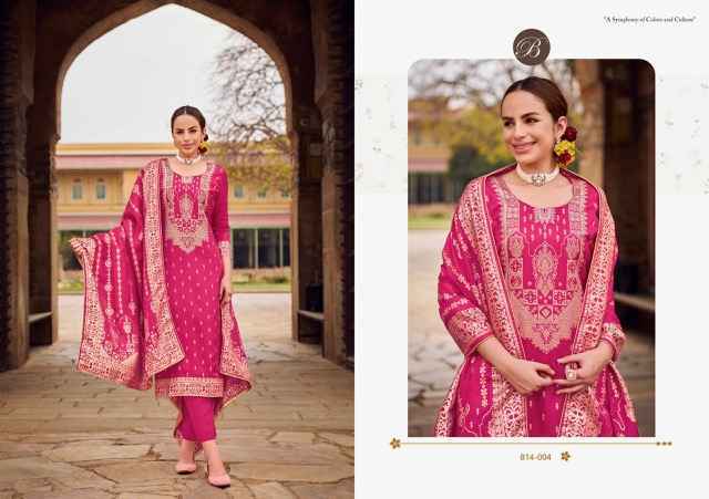 Belliza Pankhuri Viscouse Dress Material (6 pcs Catalogue)