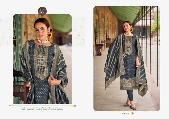 Belliza Pankhuri Viscouse Dress Material (6 pcs Catalogue)