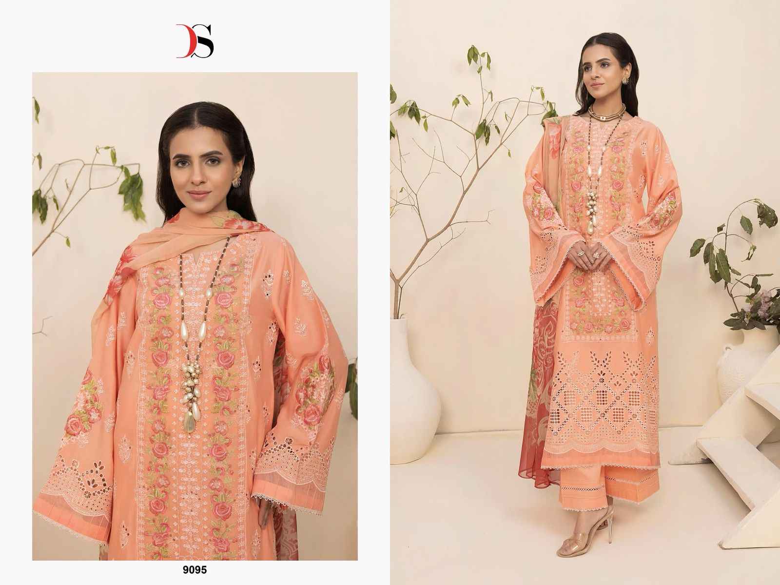 Deepsy Adanslibas Zaria Vol 25 Cotton Dress Material 6 pcs Catalogue
