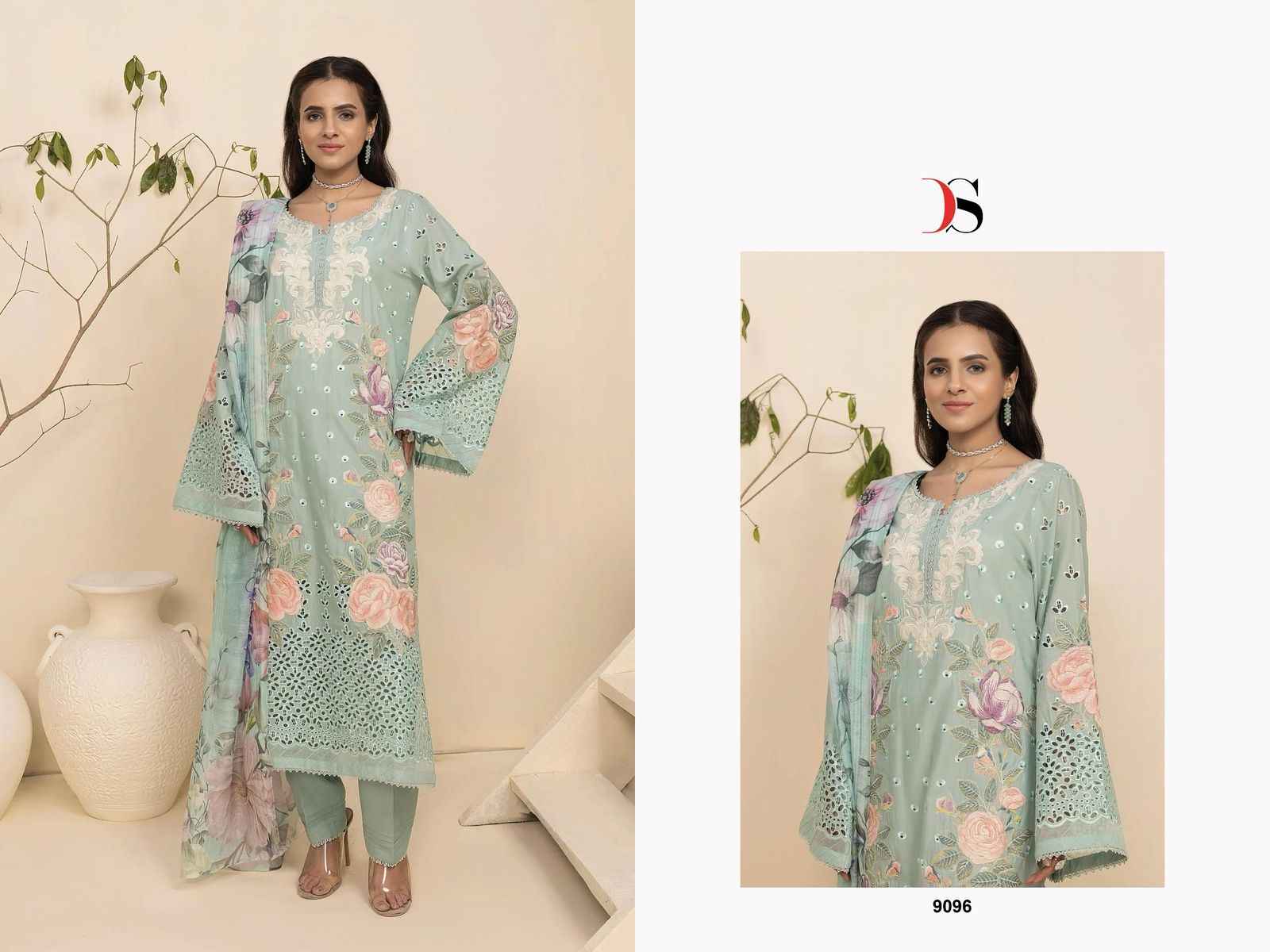 Deepsy Adanslibas Zaria Vol 25 Cotton Dress Material 6 pcs Catalogue