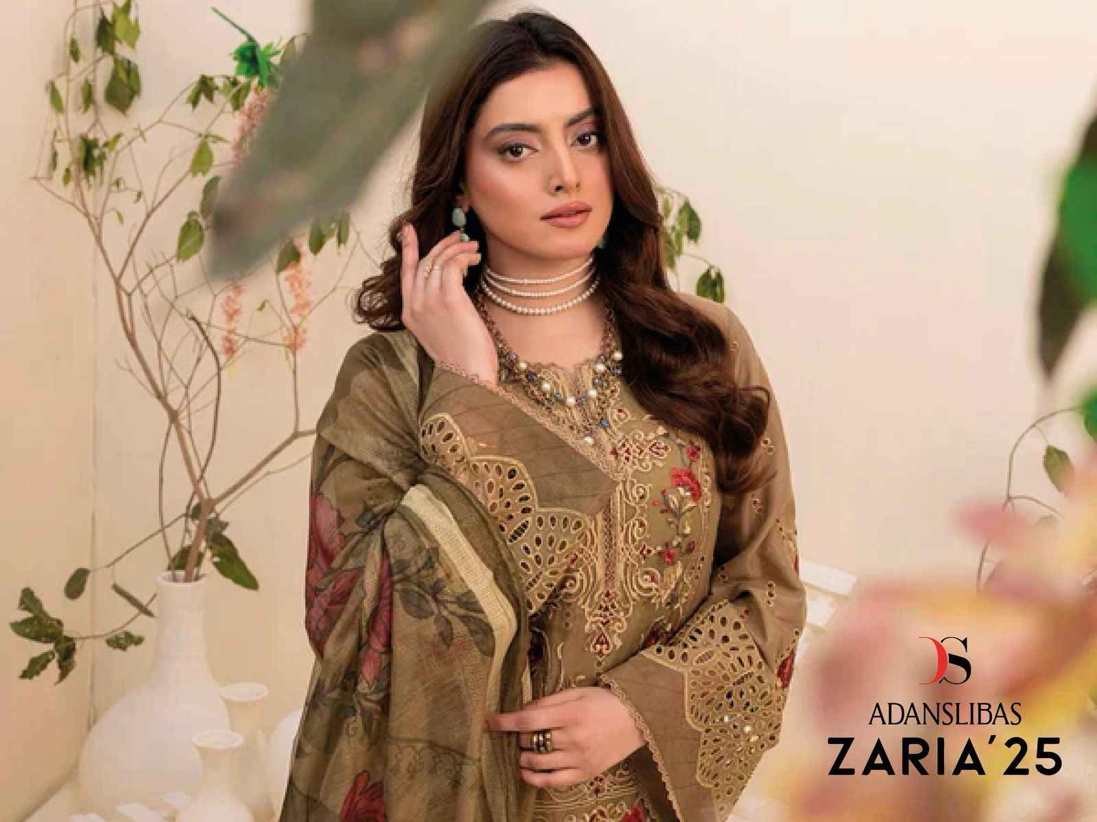 Deepsy Adanslibas Zaria Vol 25 Cotton Dress Material 6 pcs Catalogue