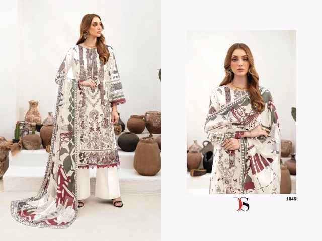 Deepsy Cheveron Vol-15 Cotton Dress Material (6 pcs Catalogue)