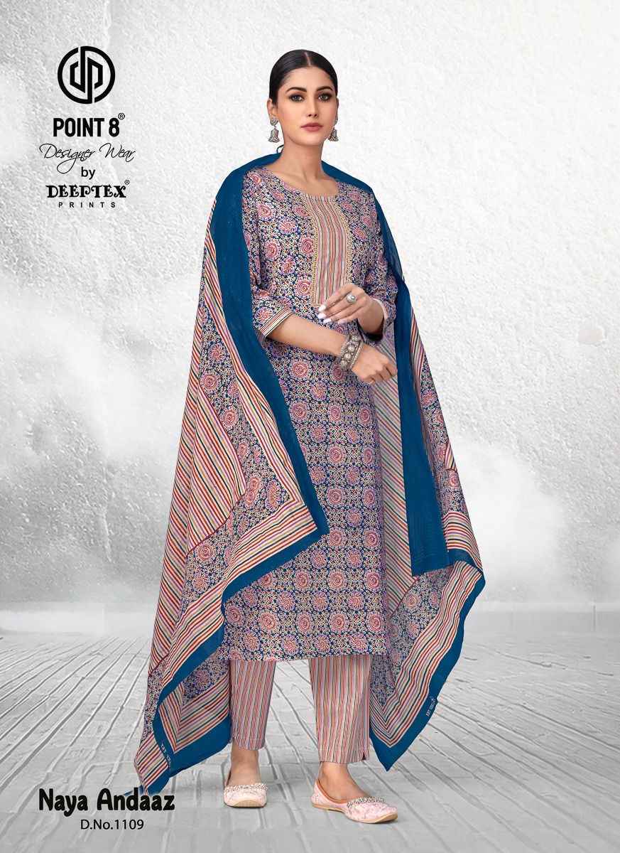 Deeptex Naya Andaaz Vol-11 Readymade Cotton Dress (10 pcs Catalogue)