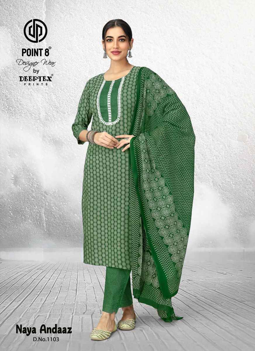 Deeptex Naya Andaaz Vol-11 Readymade Cotton Dress (10 pcs Catalogue)