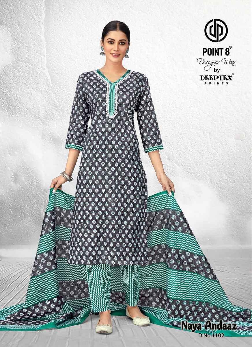 Deeptex Naya Andaaz Vol-11 Readymade Cotton Dress (10 pcs Catalogue)