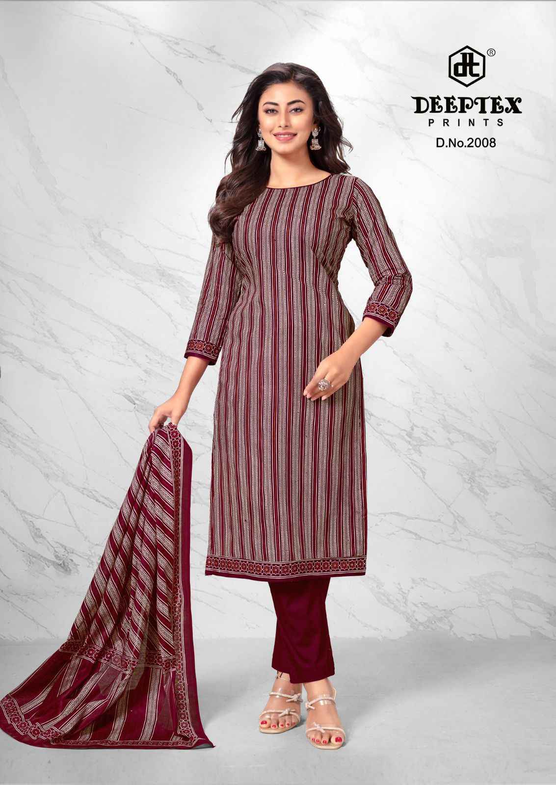 Deeptex Sanjeevani Vol 2 Cotton Dress Material 10 pcs Cataloge