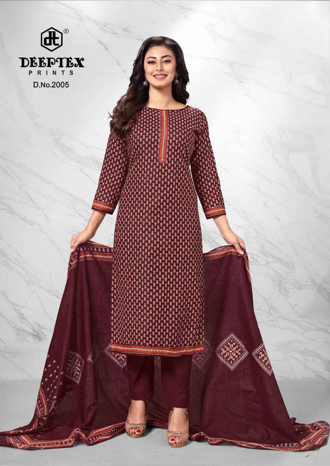 Deeptex Sanjeevani Vol 2 Cotton Dress Material 10 pcs Cataloge