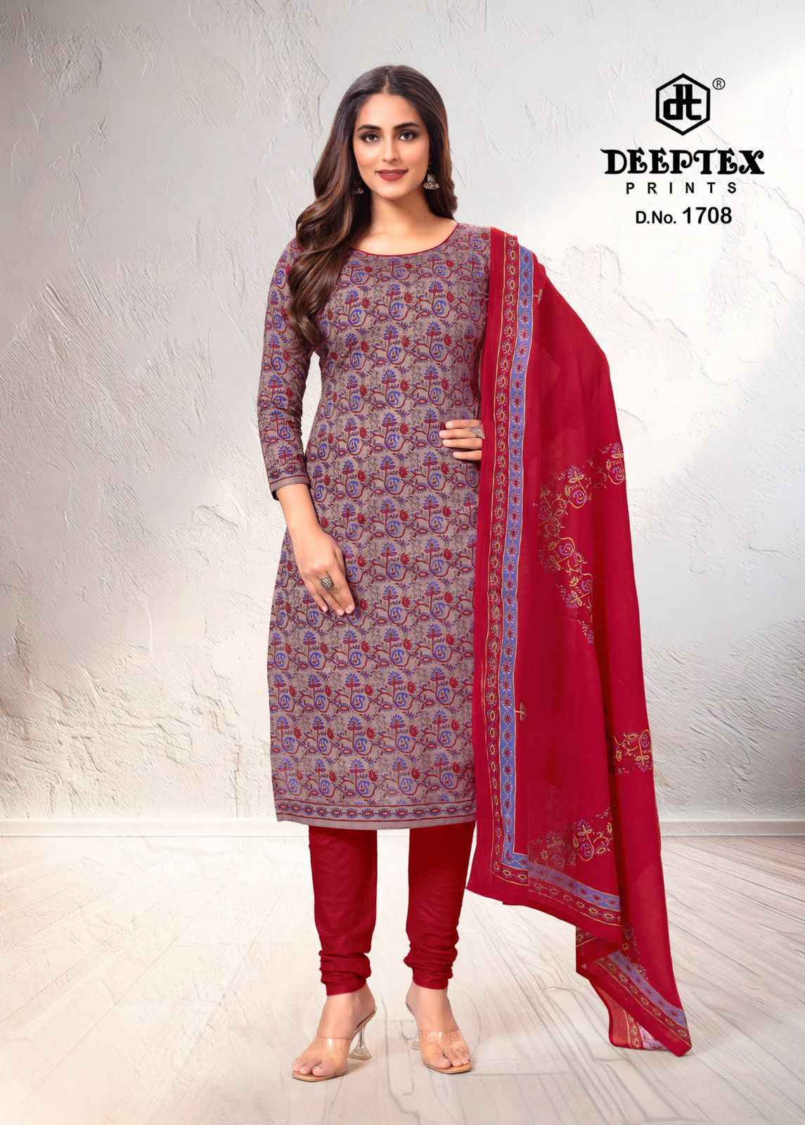 Deeptex Tradition Vol-17 Cotton Dress Material (10 pcs Catalogue)